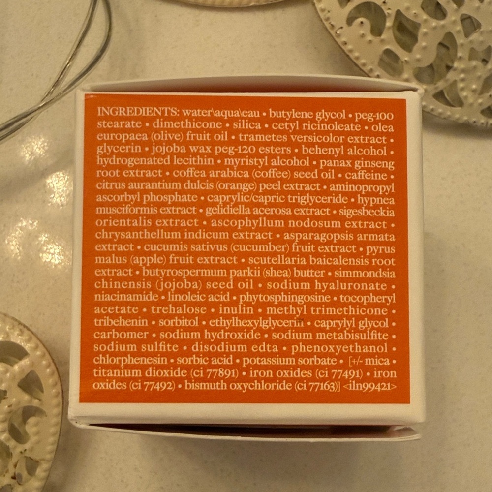 NEW Origins GinZing Brightening Eye Cream 0.5oz Vitamin C Depuff Dark Circles - Picture 5 of 5